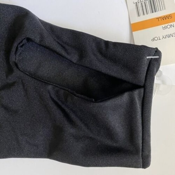 Joues de Sable Swim Emmy Black Bikini Cut Out Top Size S Small NWT - Picture 5 of 9